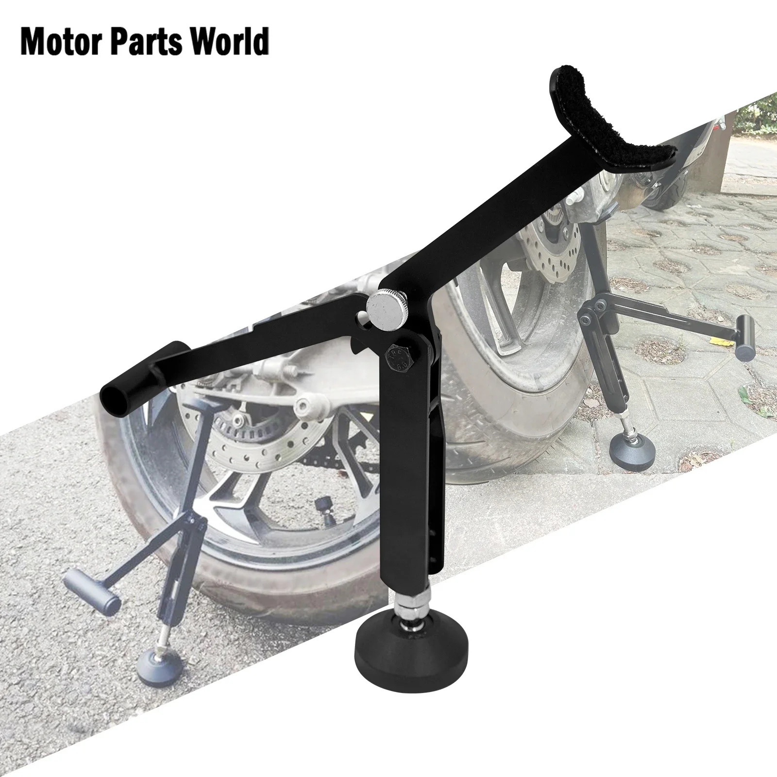 Labor Saving Motorcycle Jack Kickstand Wheel Support Side Stand Swingarm Lift Lifter Frame For Harley Touring For BMW For Honda