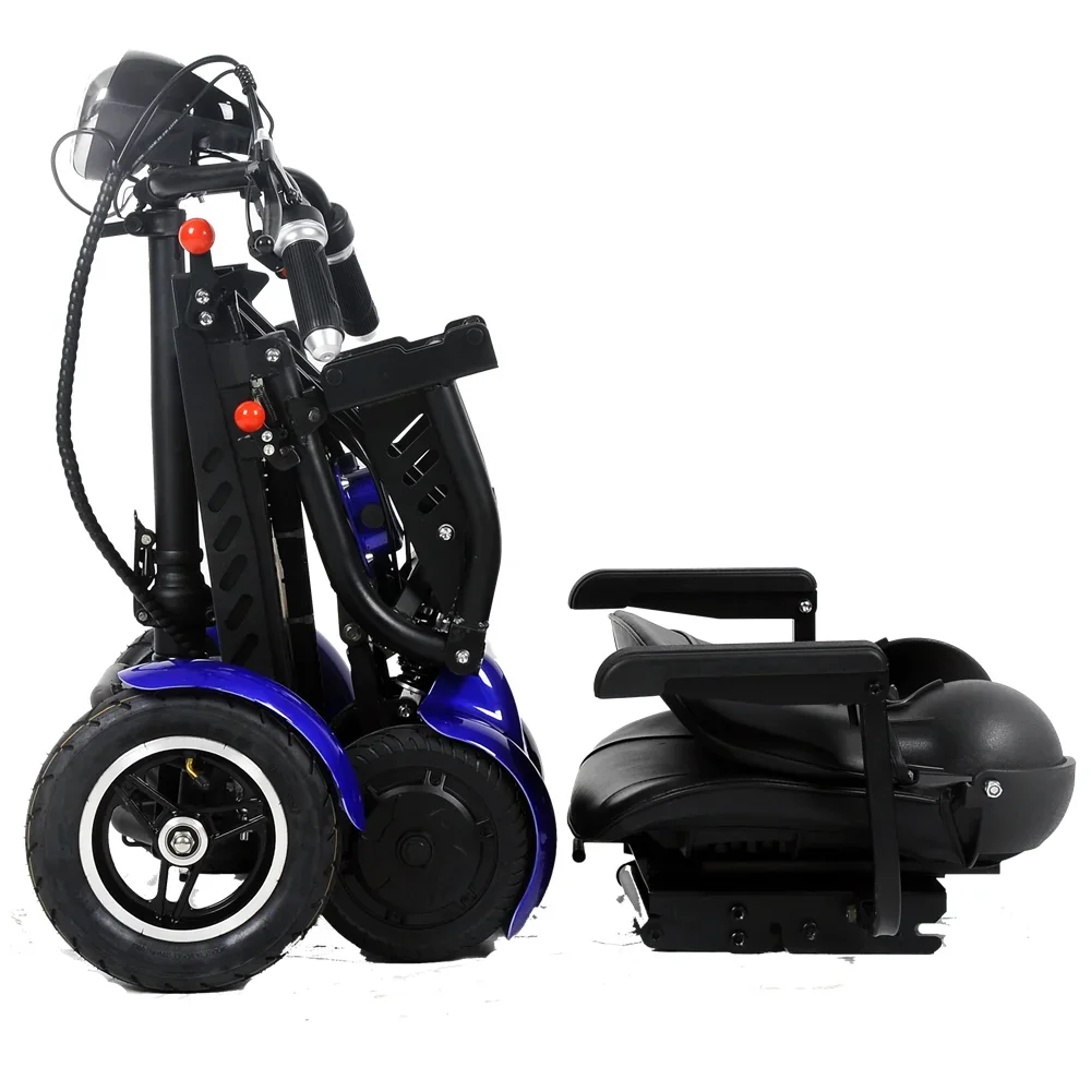 High Speed Children Portable Electric Kick Scooter with Seat folding mobility scooters electric 4 wheel