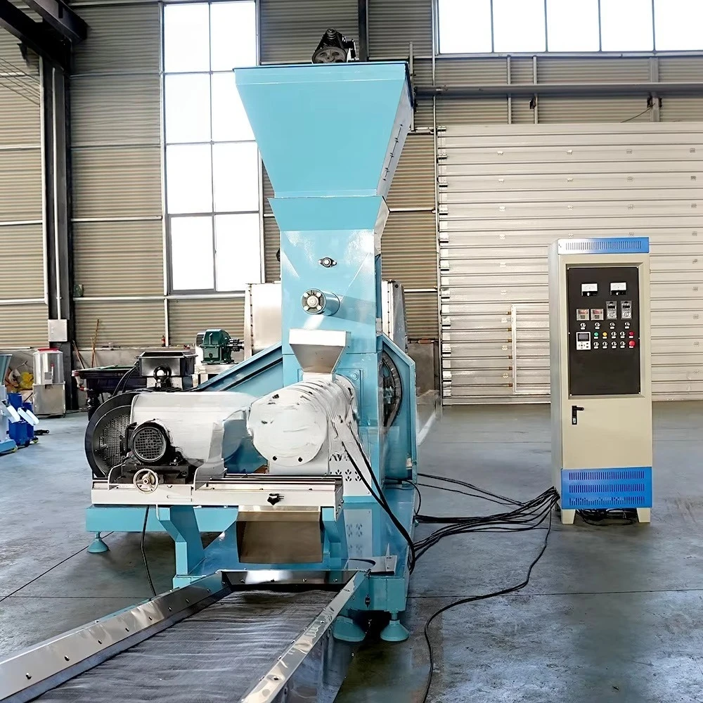 Feeds Pellet Maker Machine Pet Cat Dog Food Maker Fish Feed Extruding Machine Rabbit Feed Granulator Machine