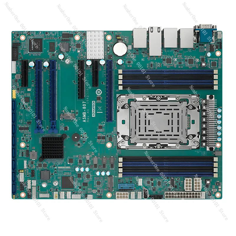 Server main board ASMB-807 new genuine 5G and edge computing server industrial computer