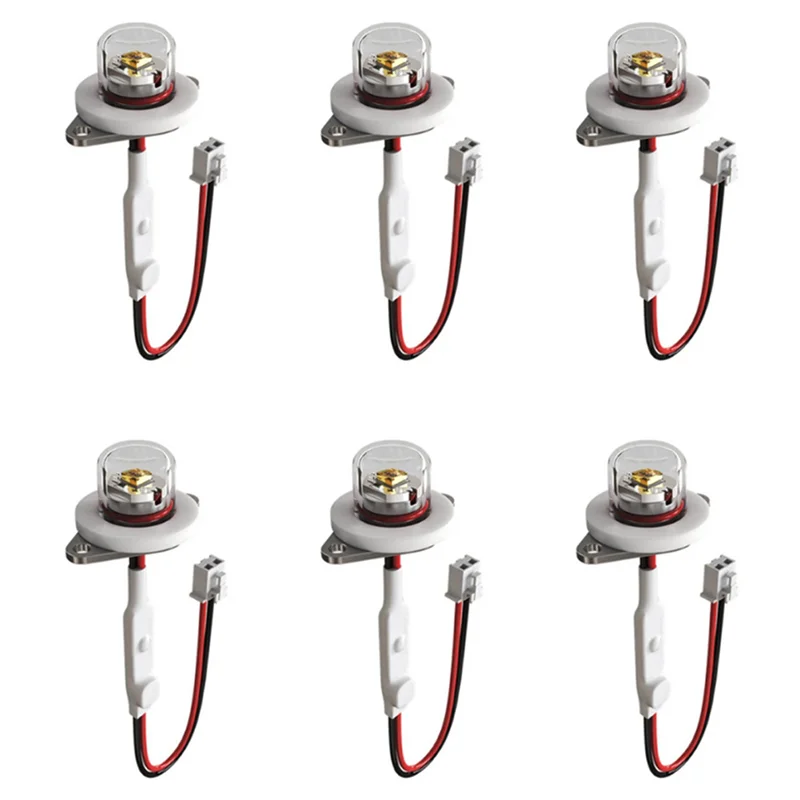 

6X DC12-24V UVC270-280NM Ultraviolet Water Purifier Sterilization Pet Water Dispenser Humidifier LED Disinfection Module-A77G