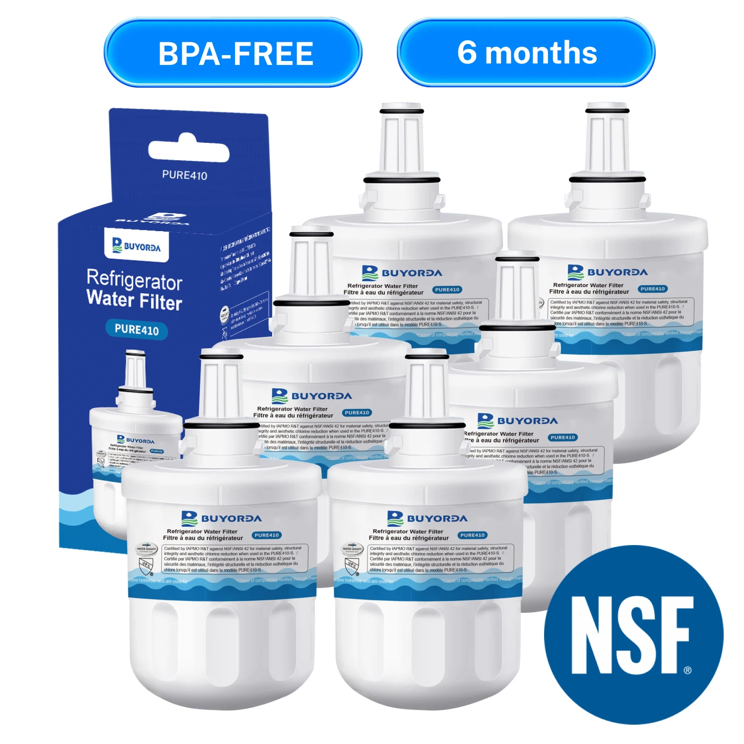 

DA29-00003G Replacement for Samsung DA29-00003A Aqua-Pure Plus DA29-00003B HAFCU1 HDX-FMS-1 RF267AERS Refrigerator Water Filter