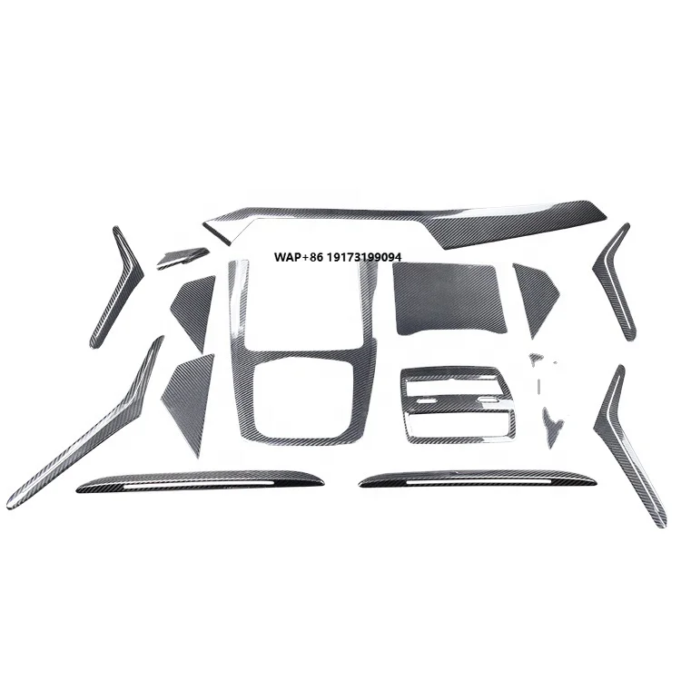 

REAL Dry CARBON FIBER INTERIORS TRIMS for X SERIES X5 G05 2019-2020 CAR INTERIOR ACCESSORIES