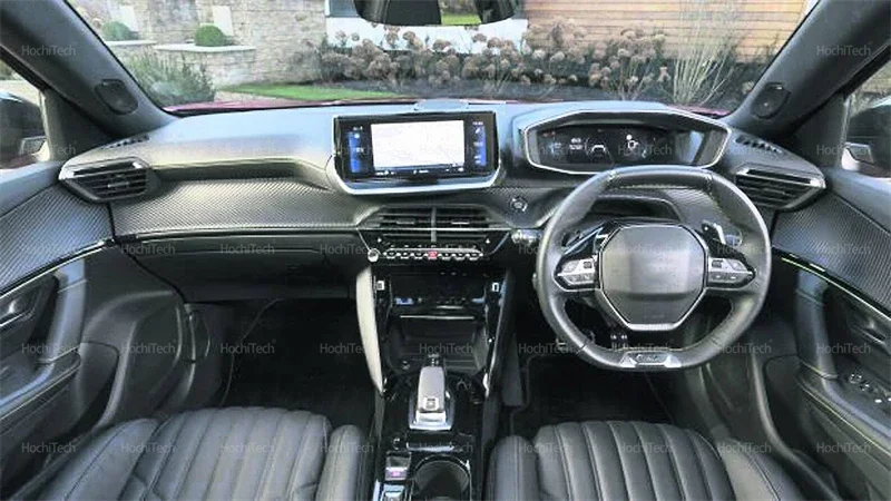 Armaturenbrett-Abdeckung, Anti-Rutsch-Matte, Schutzpolster, Auto-Sonnenschutz, Teppich, Teppich für Peugeot 2008 E-2008 208 E208 GT 2019–2022 – Detail 9