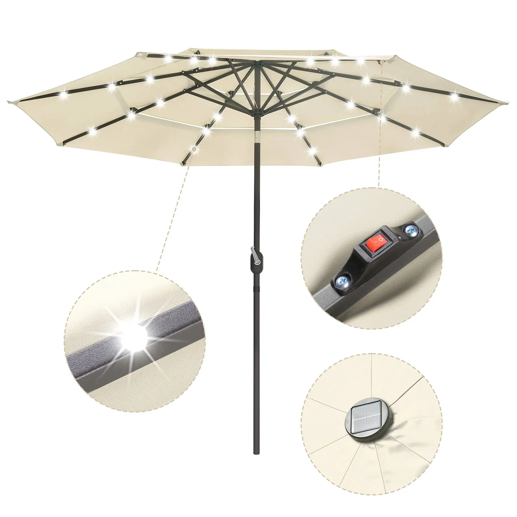 9Ft Patio Umbrella … - image