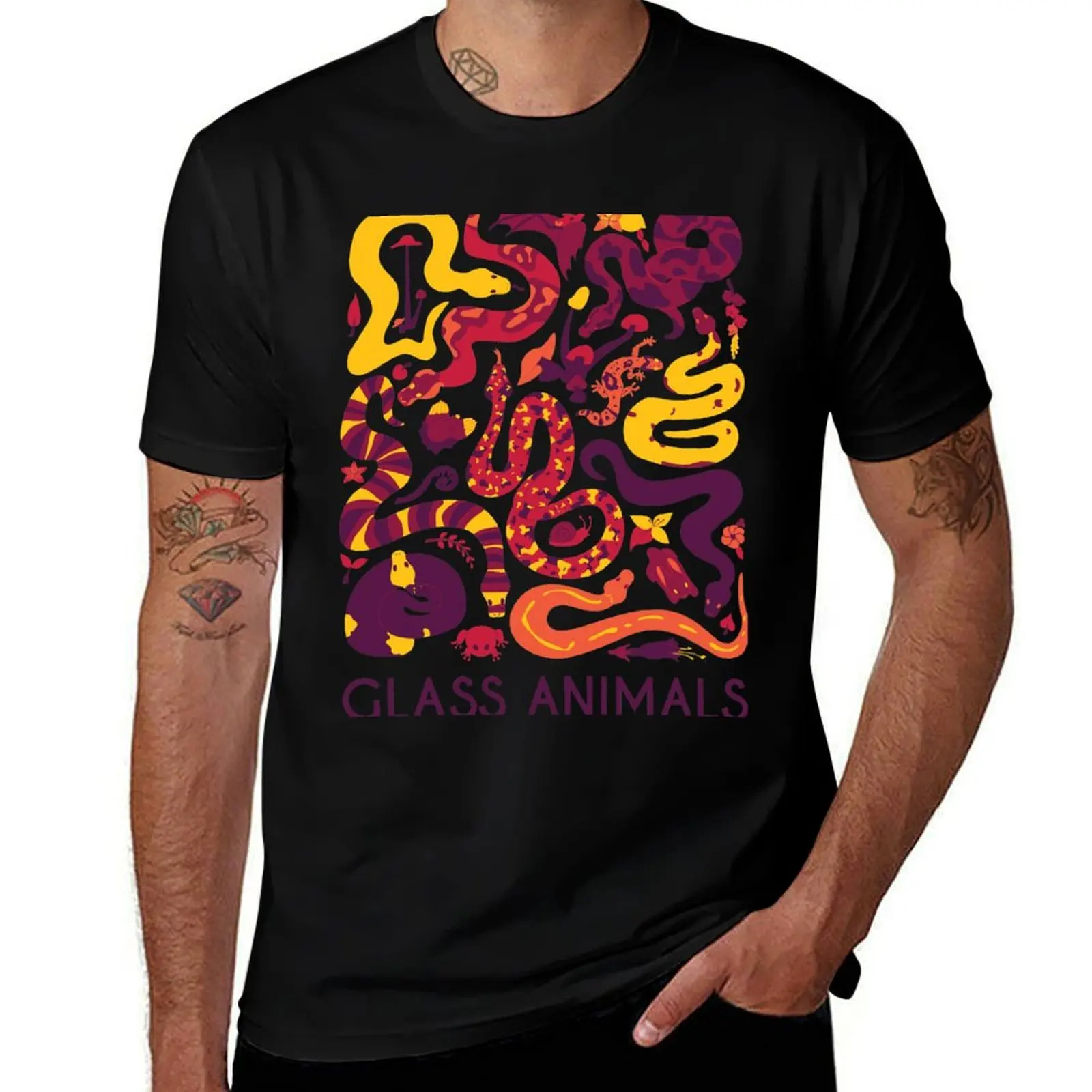 

Black Mambo style T-Shirt luxury t-shirt anime clothes vintage shirts graphic cotton t shirt men