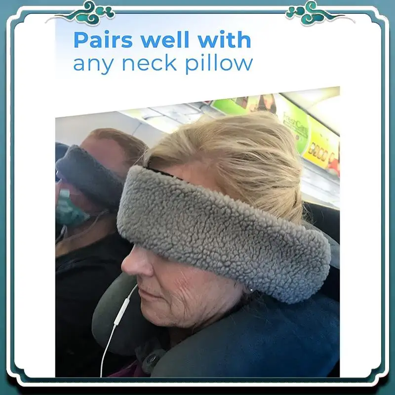 Reliable Travel Pillow Alternative Adjustable Support Belt Compact And Comfortable Neck Support Belt For Airplane And Car
