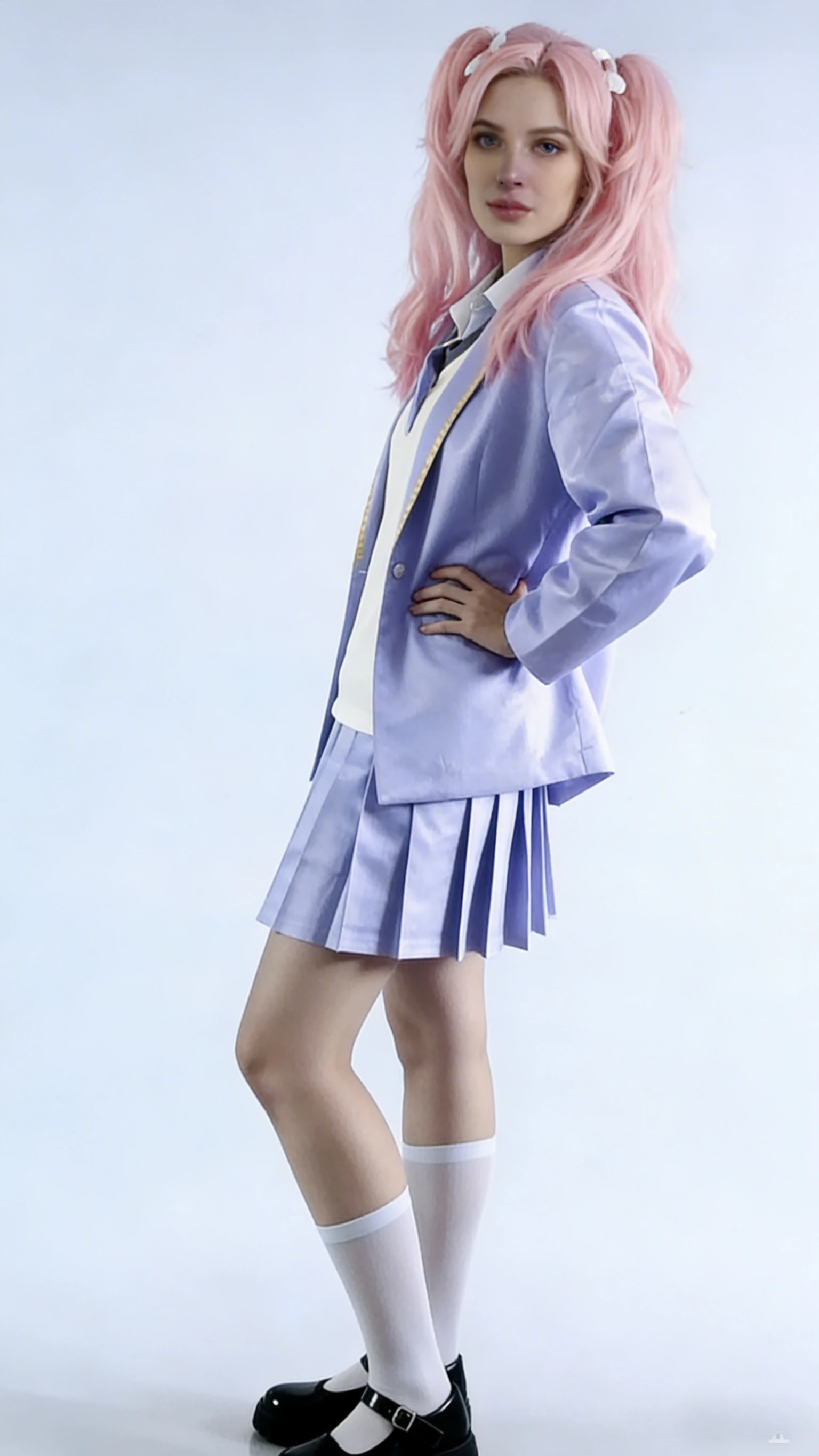 Anime Game Link Click Li Tian Xi Cosplay Costume Woman Girls JK School Halloween Christmas Cute Role-playing Costumes and Wigs view 2