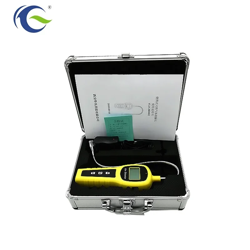 Portable Methane Propane Gas Leak Detector with sensor probe combustible gas leak detector
