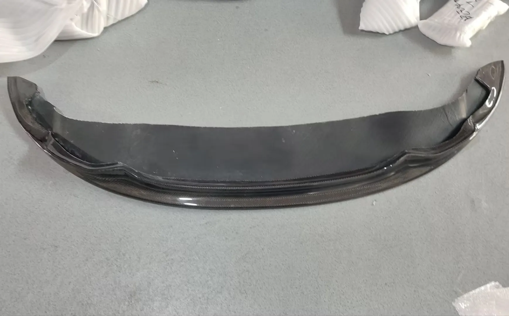 Carbon Fiber Front Bumper Lip Spoiler for BMW 3 Series E92 E93 M3 2005-2011 FRP Bumper Guard Body Kits Car Accessories - view 3
