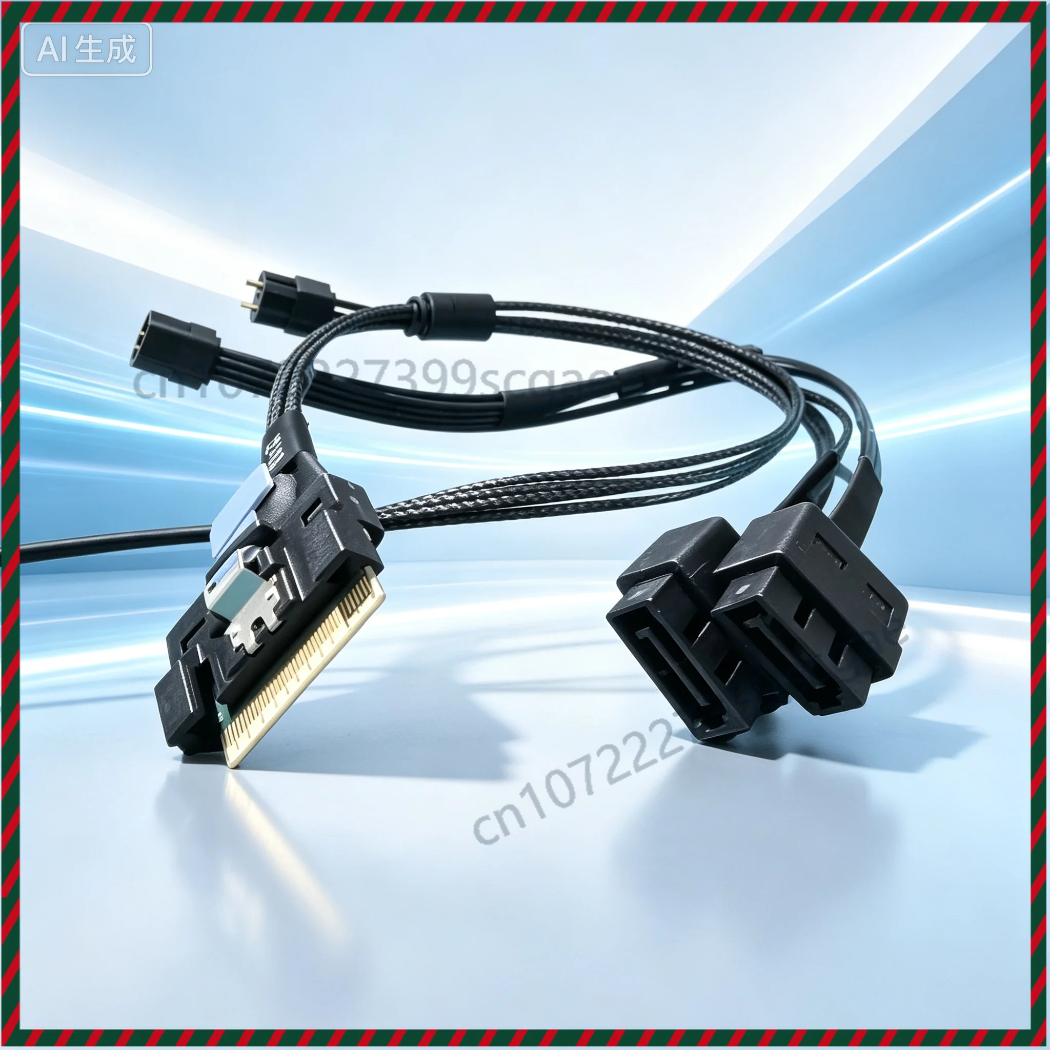 Replacement Front Hard Disk Extension Backplane with Cable for Dell T5860 T7865 T7875 KMDC1