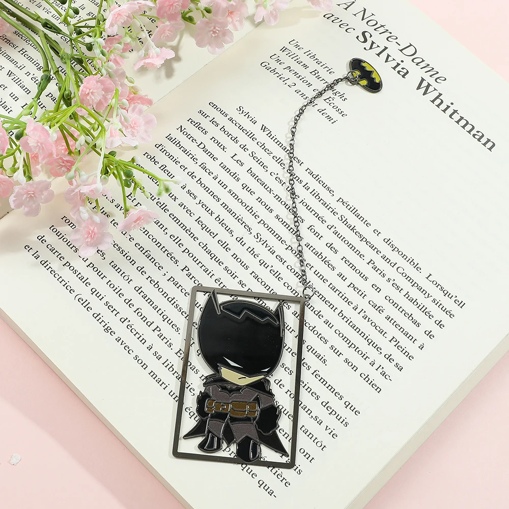 Imagem -04 - Metal Batman e Vilões Favoritos Marvel Filme Fan Favoritos Marvel Series Leitura Marcadores Papelaria 1pc