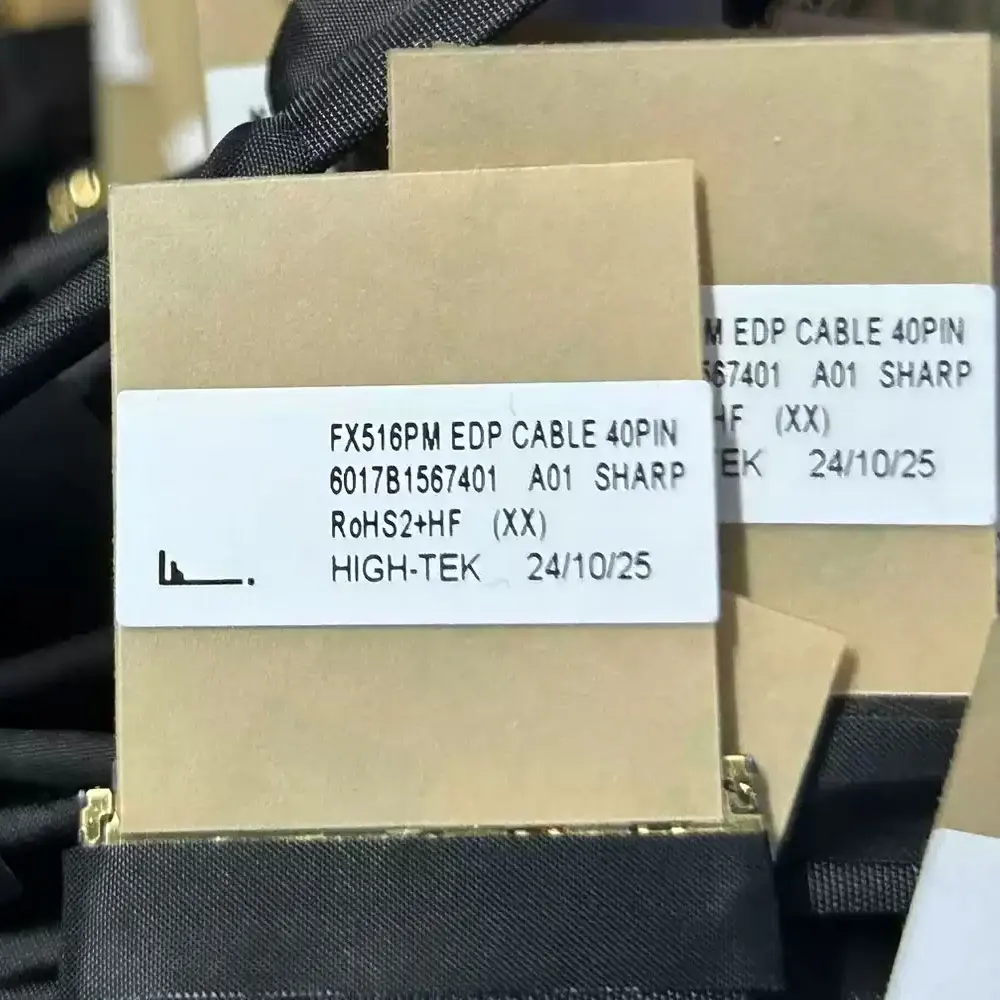 OEM For ASUS TUF Air Dash F15 FX516 FX516P FX516PE FX516PM FX516PR Laptop Video Screen LCD LED LVDS Display Ribbon Flex Cable