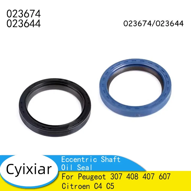 Engine Camshaft Oil Seal Eccentric Shaft Oil Seal 023674 9652989980 023644 For Peugeot 307 408 407 607 Citroen C4 C5