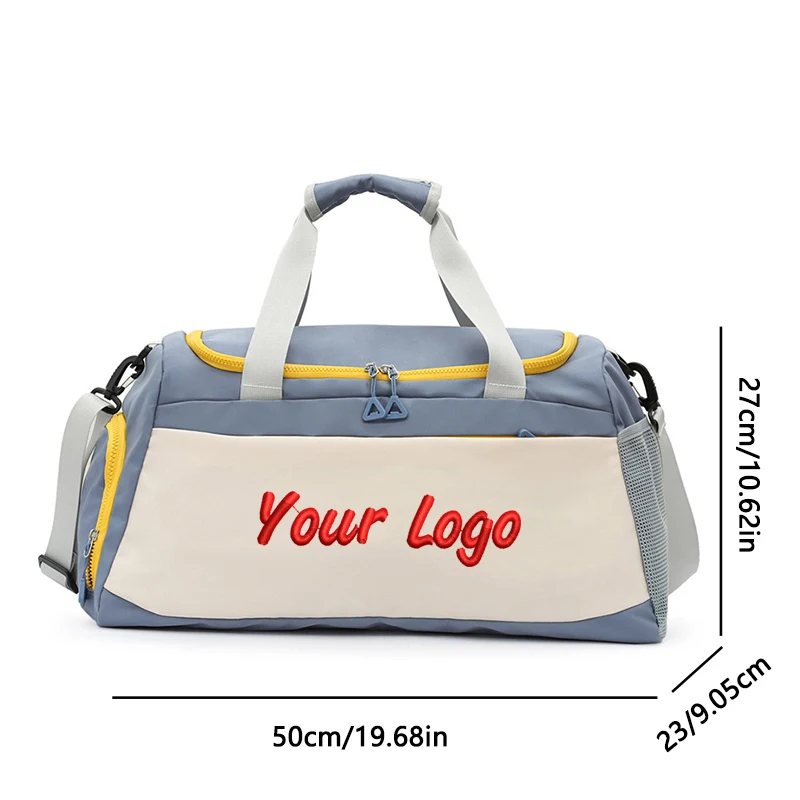 Bolsa de deporte personalizada bordada a mano para gimnasio y viaje - imagen 4