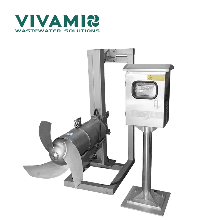 Reliable Waste Water Mixer Pump Submersible Agitator Mixer with Bearing Sewage Treatment