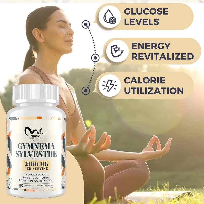 

16 in 1 supplement 2100MG | Aspartic acid, cinnamon, bitter melon vitamins, magnesium and chromium | Non GMO | 60 capsules