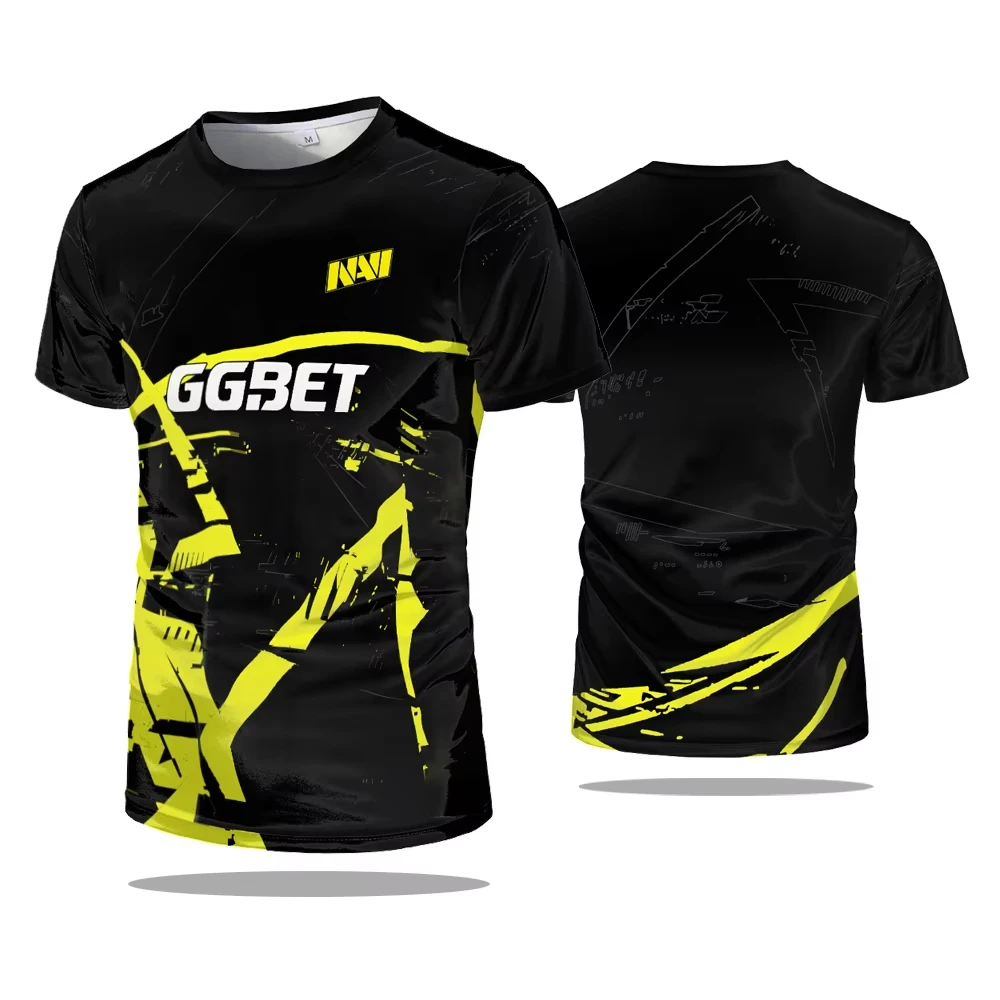 2025 Esports Cs Go Game Navi Team موحدة تي شيرت ألعاب لاعب مسابقة التدريب الرياضي تي شيرت الرجال ملابس البحرية غير رسمية تيز #3