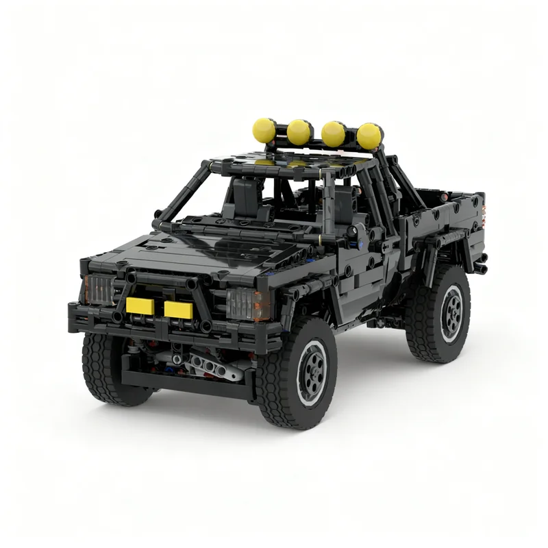 

1108pcs MOC Back Future Toyota Technical Model Building Blocks Construction Toy Christmas Gifts DIY Creative Idea Education