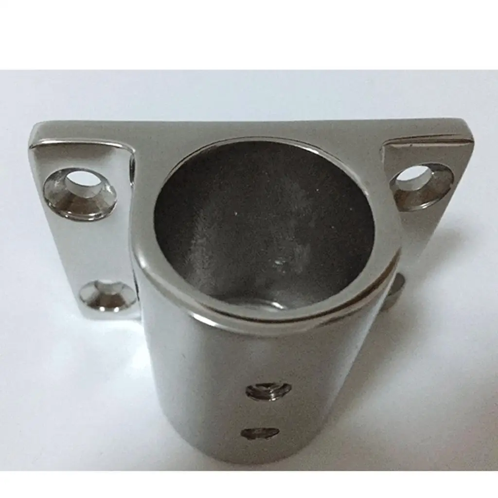 

Rectangle Base Stainless Steel Marine Boat Rail Fitting for Saltwater Yachts
