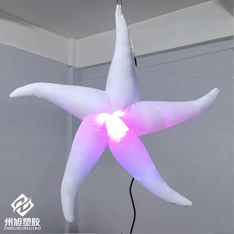 Inflatable starfish, movable hanging decoration, inflatable starfish ceiling decoration