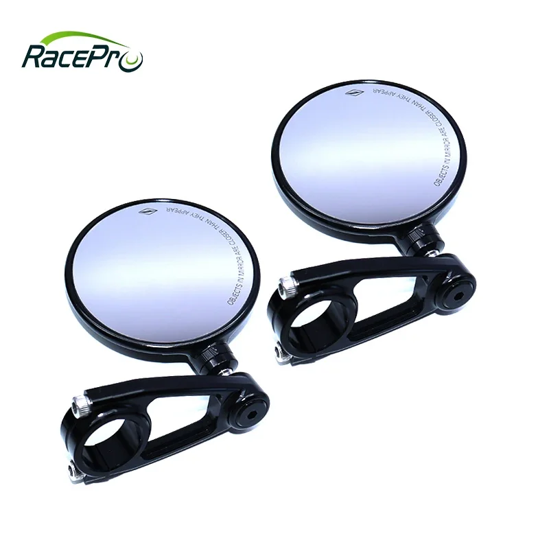 RACEPRO CNC Aluminum Alloy Motorcycle Side Mirror Adjustable Universal Motorcycle Rearview Mirrors Universal Side Mirror