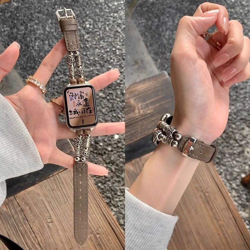 

Leather Strap for Xiaomi band 9 Pro Sport Watchband For Redmi watch 5/4 Woman Man Belt Smartwatch Wristband Correa Bracelet