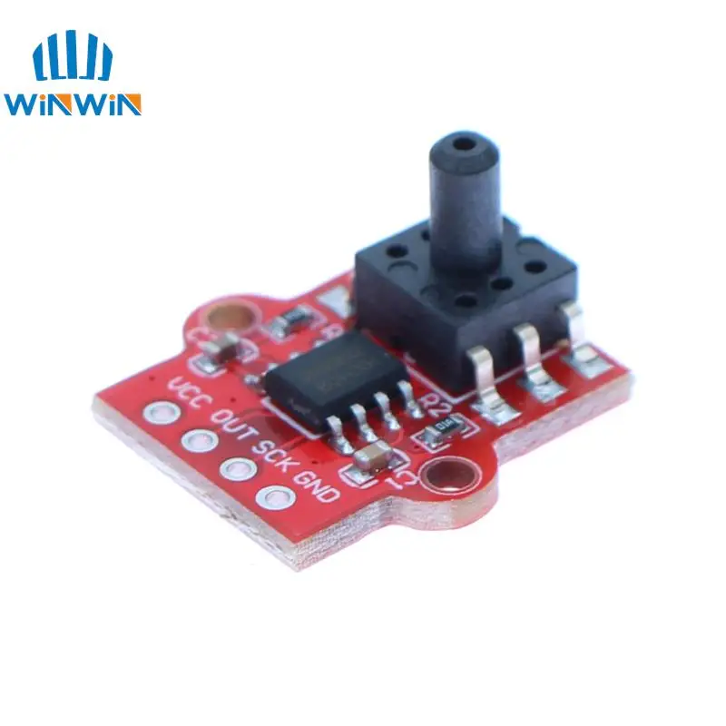 3.3-5V Digital Barometric Pressure Sensor Module Liquid Water Level Controller Board 0-40KPa Connect 2.5mm Soft Tube For Arduino