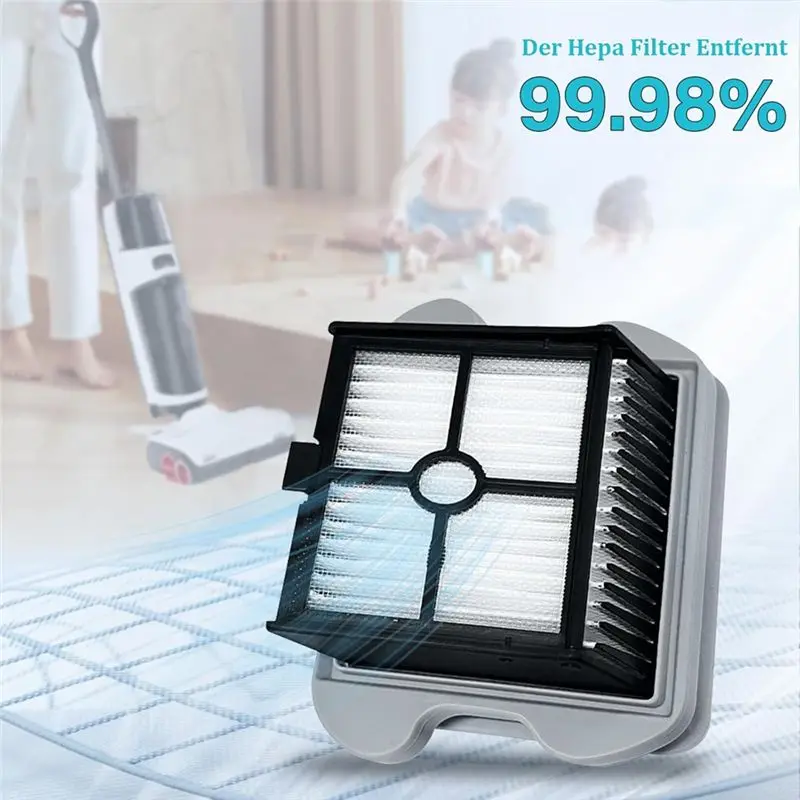 AS60-Replacement Parts Brush Roller And Vacuum Cleaner Filter For Roborock Dyad Pro/Combo Vacuum Cleaner HEPA Filters