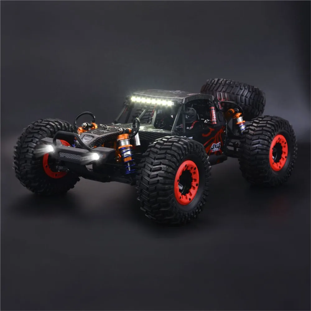 

1/10 ZD Racing DBX 104 Radio Controlled Off Road Car Spare Tire Version 4WD Electric RC Desert Racer Metal Oil Filled Shocks