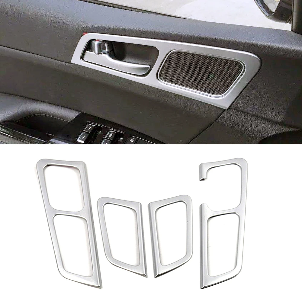 For Kia Sportage 4 QL KX5 2016-2018 2019 Accessories LHD Door Armrest Window Switch Control Door Handle Pull Cover Trim