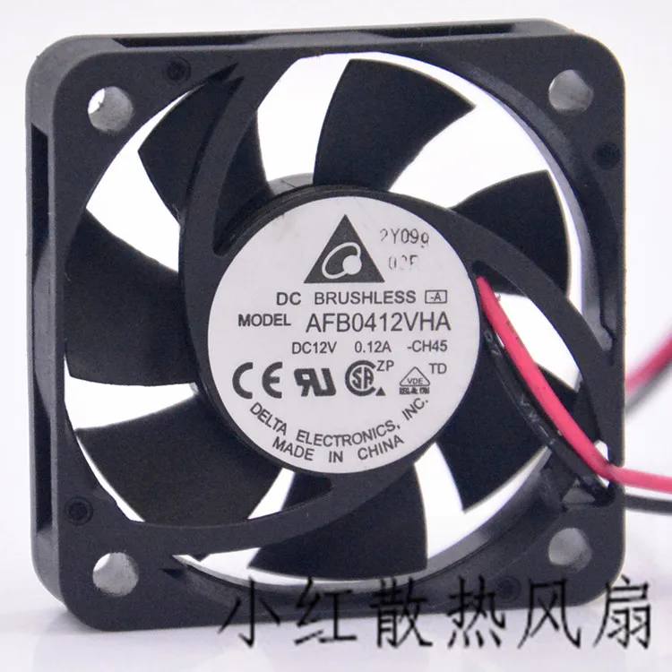 

Delta Electronics AFB0412VHA DC 12V 0.12A 40x40x10mm 2-Wire Server Cooling Fan