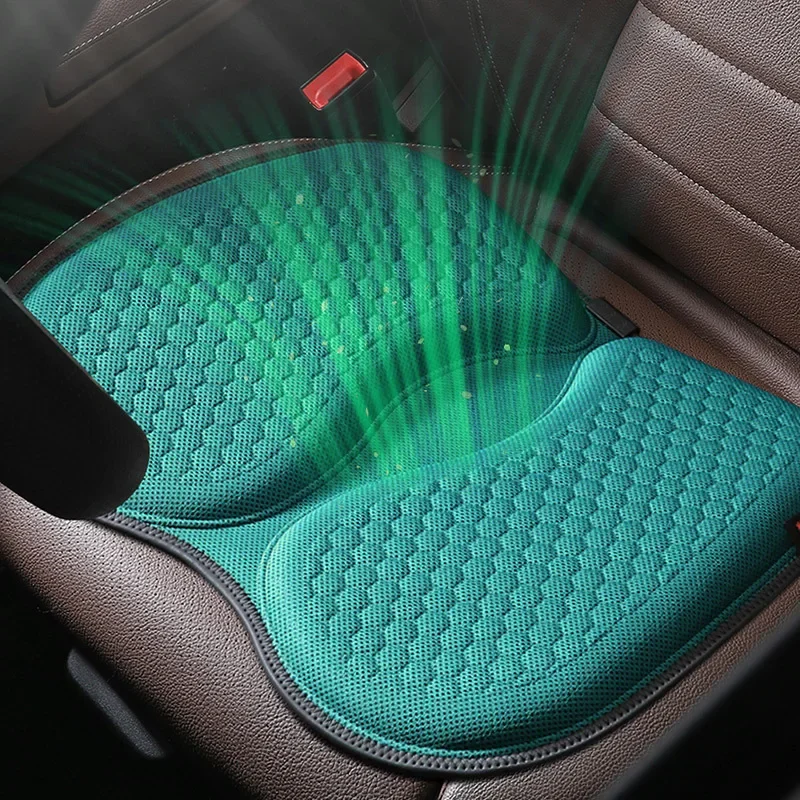 

Honeycomb Gel Car Seat Cushion Gel Summer Silicone Cooling Pad Office Sedentary Breathable Chair Pad Butt Pad Safety Seat Mat