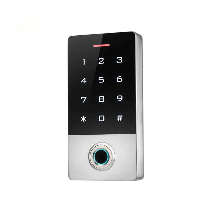 

Waterproof Smart Metal Keypad RFID Card Reader Door Access Control System Touch Screen Machine With Password/ID Card/Fingerprint