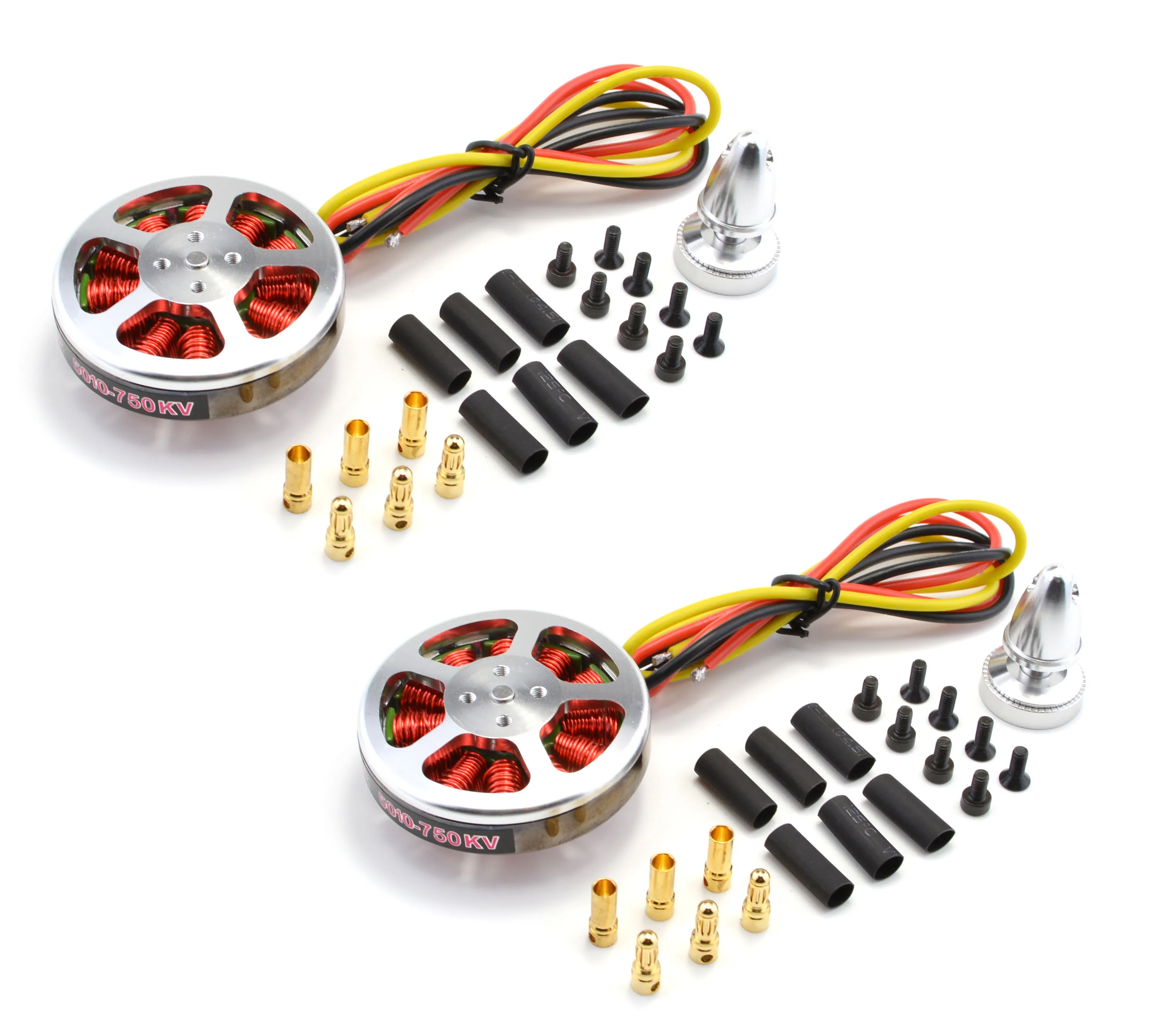 5010 360KV / 750KV borstelloze motoren met hoog koppel voor ZD550 ZD850 MultiCopter QuadCopter meerassige vliegtuigen