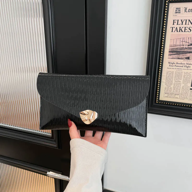 

Niche Design Versatile Evening Bag for Women, Solid Color Korean Style Clutch, Sophisticated Casual Commute Handbag