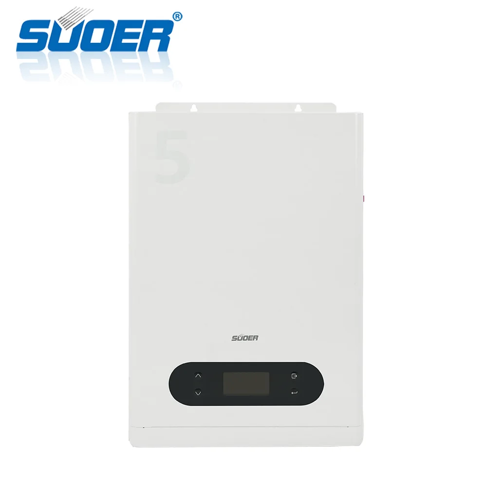 

Suoer【 Hybrid Inverter 】 48V 230V 5KW hybrid solar power inverter off grid built-in MPPT charge controller(VMS-5K-48)