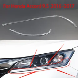 DRL Farol Guia Placa, Tubo de luz diurna, Carro Daytime Running Light Bar para Honda Accord 9.5 2016 2017