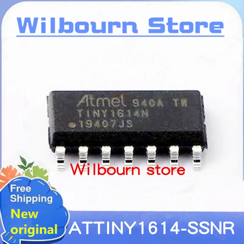 

5PCS~20PCS/LOT ATTINY1614-SSNR TINY1614N ATTINY1614-SSN ATTINY1614N SOP14 100% New Spot stock