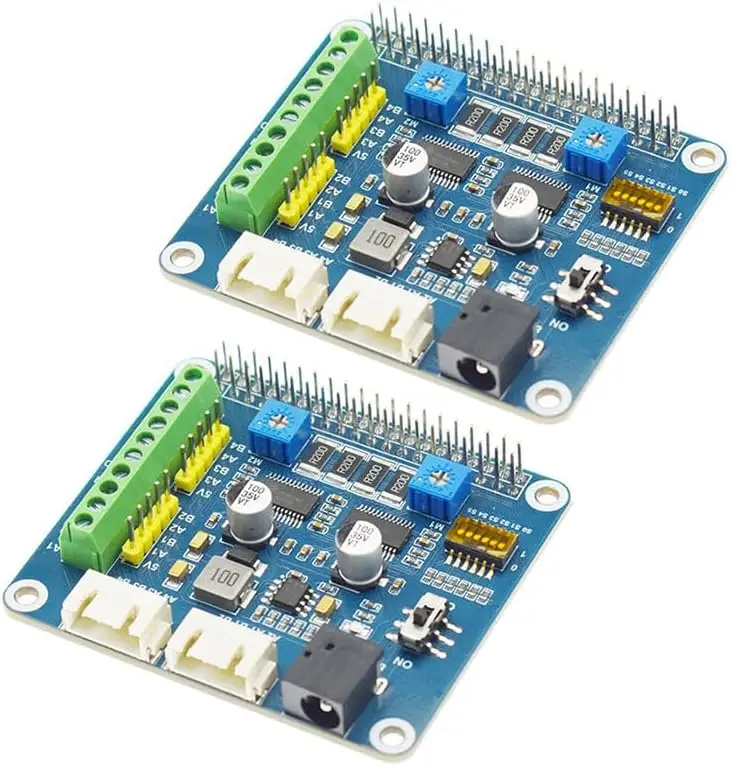 

2Pcs DRV8825 Stepper Motor Driver Control Panel Expansion Board Module for Raspberry Motherboards