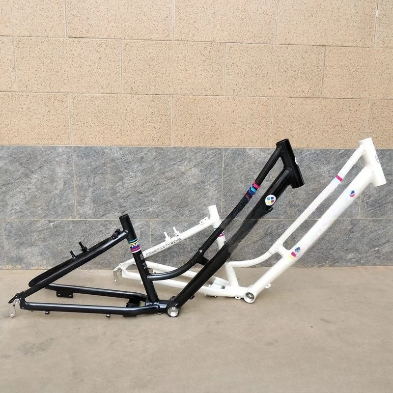 

6 inch city commuter car rear variable speed bicycle frame, women's aluminum alloy curved beam frame