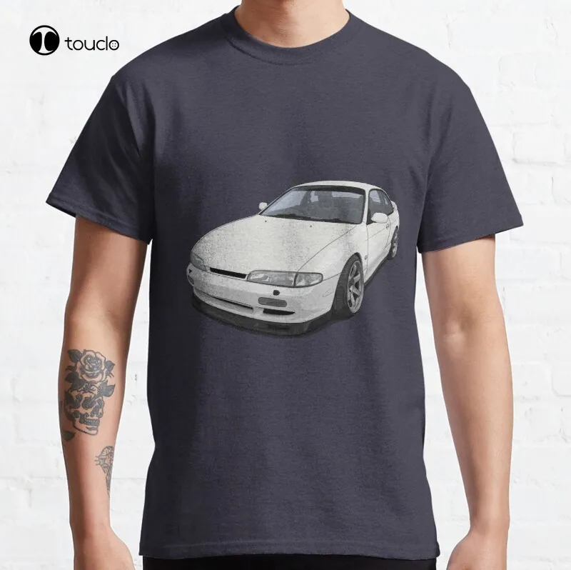 S14 Zenki White Silvia Niss Silvia 200Sx (240Sx 200Sx) Classic T-Shirt Cotton Tee Shirt Fashion Tshirt Summer Women Shirts