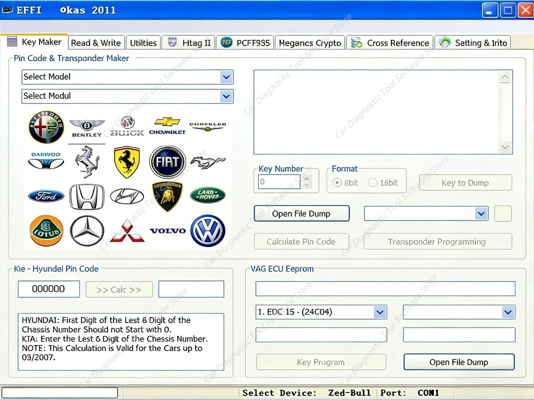 2026 HOT SELLING FOR zed bull or mini zed bull or smart zed bull software 107 model