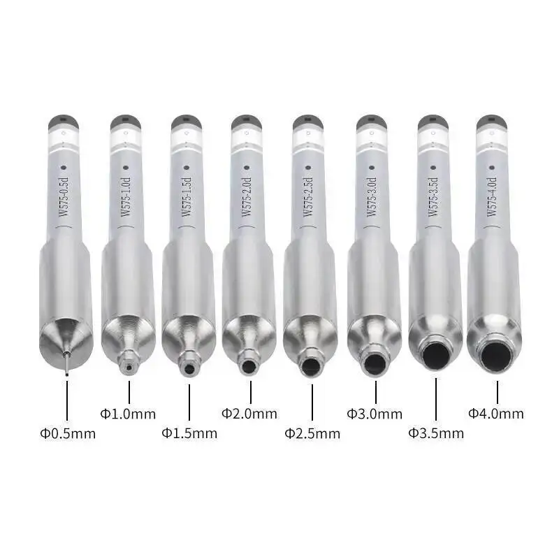 مجموعة الفوهات الأصلية لمحطة إعادة تشغيل الهواء الساخن YIHUA 8509-I 992D-II 0.5-4.0 مللي متر BGA/SMD أطراف لحام للإصلاحات الدقيقة #2