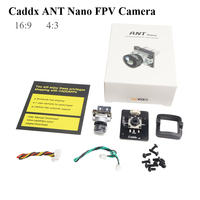 CADDX ANT Nano FPV Camera 1200TVL 1.8mm Lens Global WDR OSD Ultra Light 16:9 4:3 Iamge for RC FPV Tinywhoop Cinewhoop Toothpick