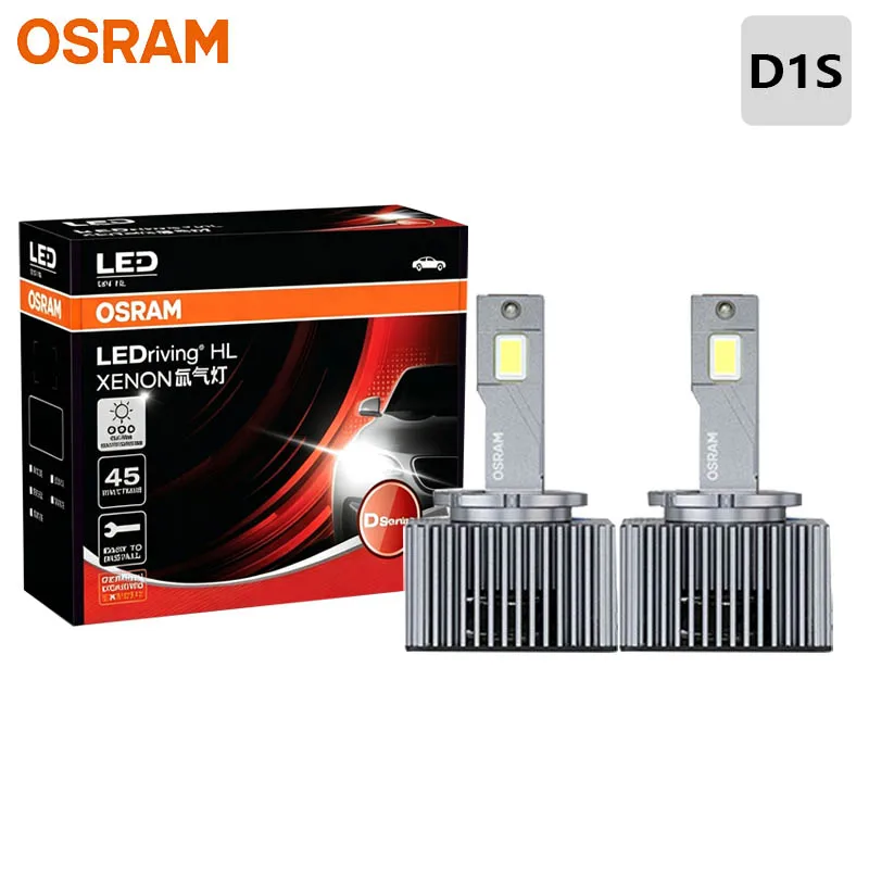 OSRAM D1S D2S D3S D4S D5S LEDriving XENON 12V 24V 45W 6000K Pure White Canbus 1:1 HID Xenon Genuine Car Headlight Bulbs ,1 Pair