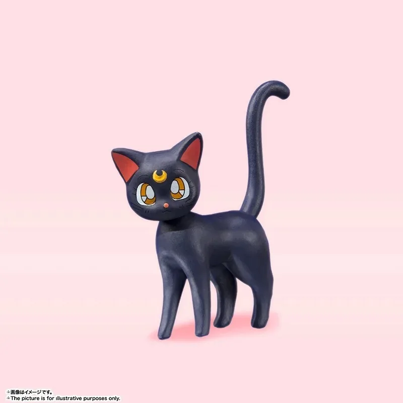 Bandai S.H.Figuarts Sailor Moon animación Color figuras de Anime colección de figuras de acción kit de modelos de ensamblaje regalo juguetes para niños