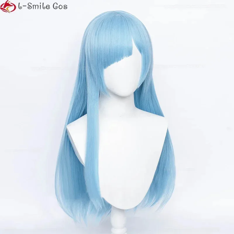 Vivi 2025 аниме косплей длинные прямые синие парики Мива Касуми термостойкие синтетические волосы Хэллоуин Cos парик Acc Vivi 2025 аниме косплей длинные прямые синие парики Мива Касуми термостойкие синтетические волосы Хэллоуин Cos парик Acc