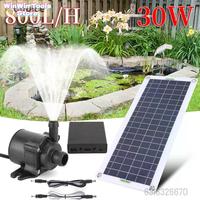 50W 18V Solar Fountain Pump Mini Solar Panel with Low Noise Solar Powered Pump Energy Saving Kits for Bird Bath Aquarium Garden