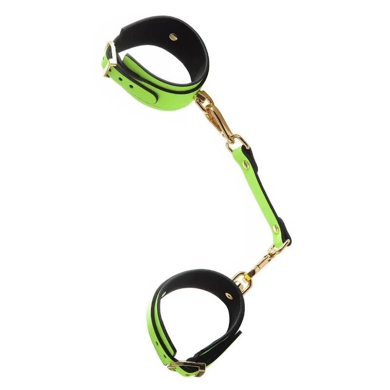 Sex Toy Restraints Pu Leather Handcuff Ankle Cuff Restraints Bondage Sex Bondage Exotic Sm Toys New Arrive Adjustable